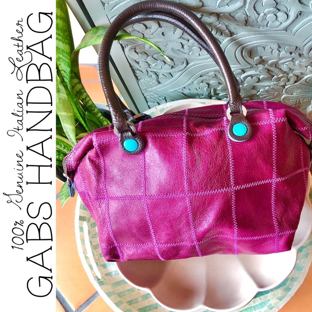 Gabs Italian Leather Adjustable Handbag